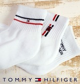 TOMMY HILFIGER 3Pソックス ホワイト