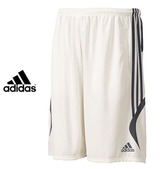 adidas メッシュハーフパンツ オフホワイト