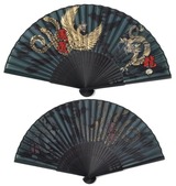  和柄扇子(鳳凰・龍)