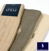 RALPH LAUREN 3Pソックス
