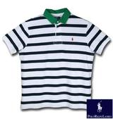 RALPH LAUREN ボーダーラガーシャツ