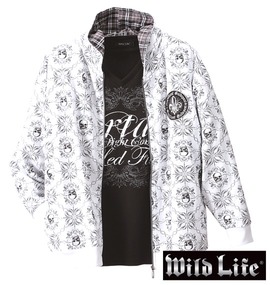 WILD LIFE ジップパーカー+VT半袖