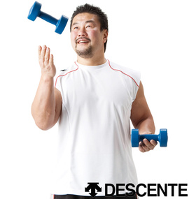 DESCENTE ドライメッシュノースリーブ