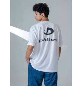 大きいサイズ メンズ Phiten (ファイテン) RAKUシャツSPORTSドライメッシュ半袖Tシャツ