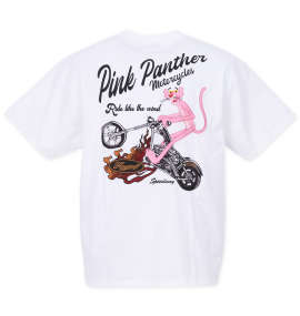 大きいサイズ メンズ PINK PANTHER×FLAGSTAFF (フラッグスタッフ) ピンクパンサー半袖Tシャツ