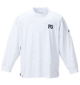 大きいサイズ メンズ FILA GOLF (フィラゴルフ) タイポプリントモックネック長袖シャツ