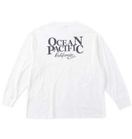 大きいサイズ メンズ OCEAN PACIFIC (オーシャンパシフィック) 天竺長袖Tシャツ
