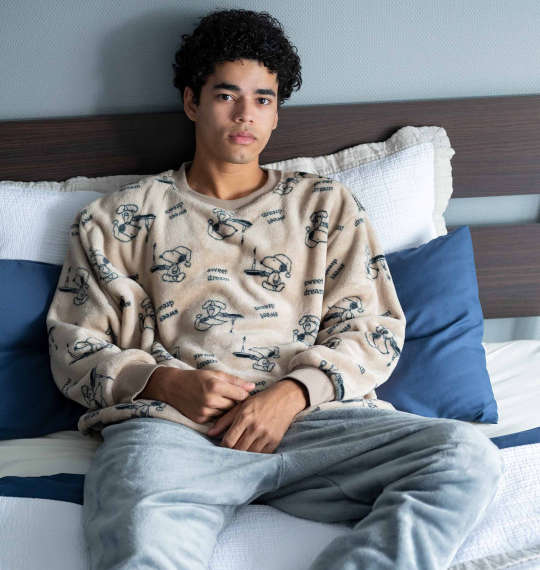 男子だってふわふわパジャマで寝たい!キュートでウォームなお家スタイル