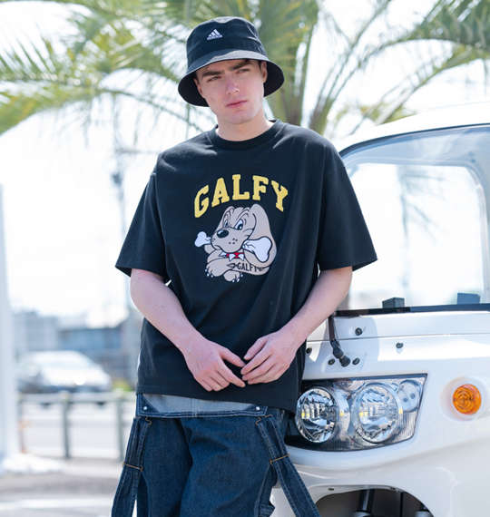 短期間記載。やんちゃ服GALFY ヤンチャ系の代表格！GALFYギャングTシャツが主役のいかつめコーデ