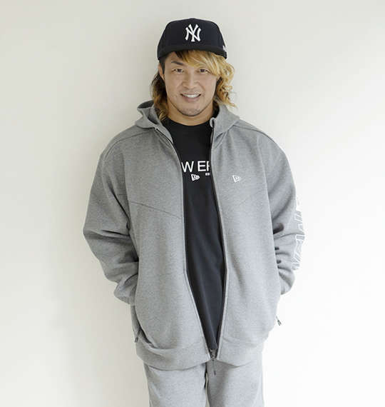 棚橋弘至 統一感がクールなオールNEW ERAコーデ