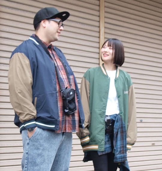 カジュアルで可愛いユニセックスなコンバースコーデ