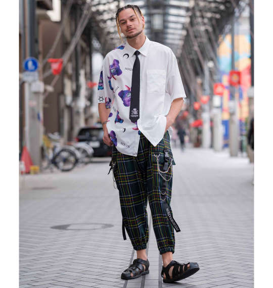 主役級！個性を追求したパンクファッション 大きいサイズ メンズ服の  