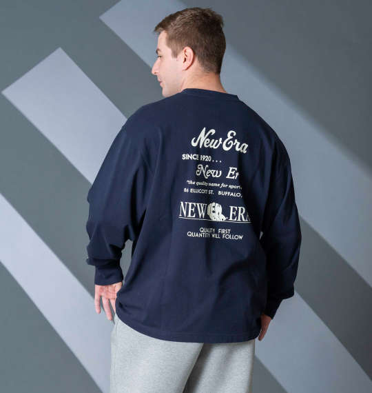 NEW ERAトレーナーのソフトストリートな着こなし