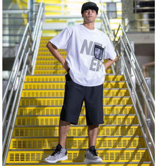 NEW ERAのPAメッシュポケット半袖Tシャツを使った3Lサイズの
