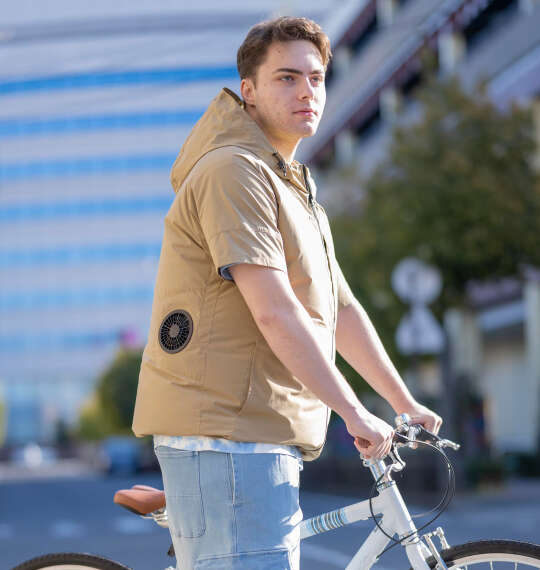 TULTEX 空調服®半袖ブルゾンを使った3Lサイズのコーディネート