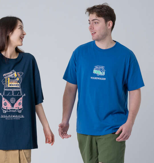 VOLKSWAGEN 天竺半袖Tシャツを使った3Lサイズのコーディネート