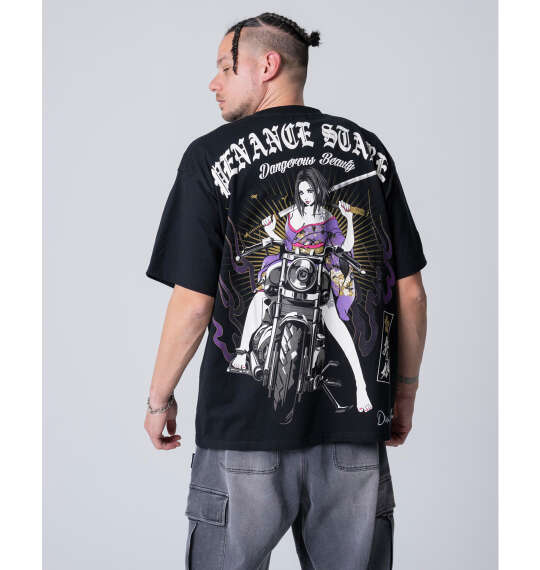 絡繰魂抜刀娘 凛RIDE半袖Tシャツを使った3Lサイズのコーディネート