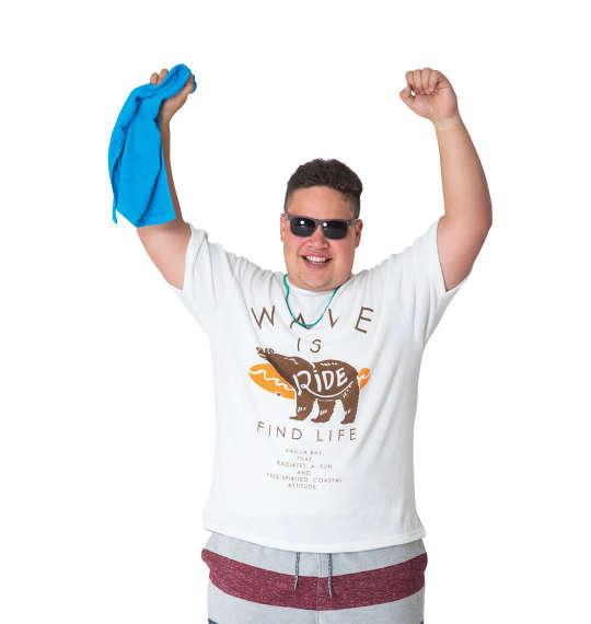 汗っかきさんに嬉しい機能派Tシャツコーデ 大きいサイズ メンズ服の 