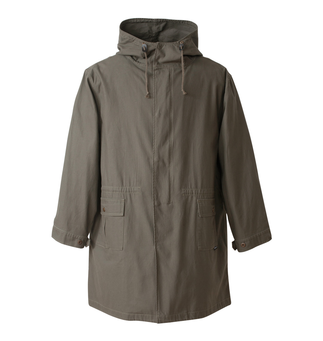 BUNDESWEAR M-51 ツイルズモッズコート　カーキ　大きいサイズ　6L 大きいサイズ M-51ツイルモッズコート | BUNDESWEAR (ブンデスウエアー