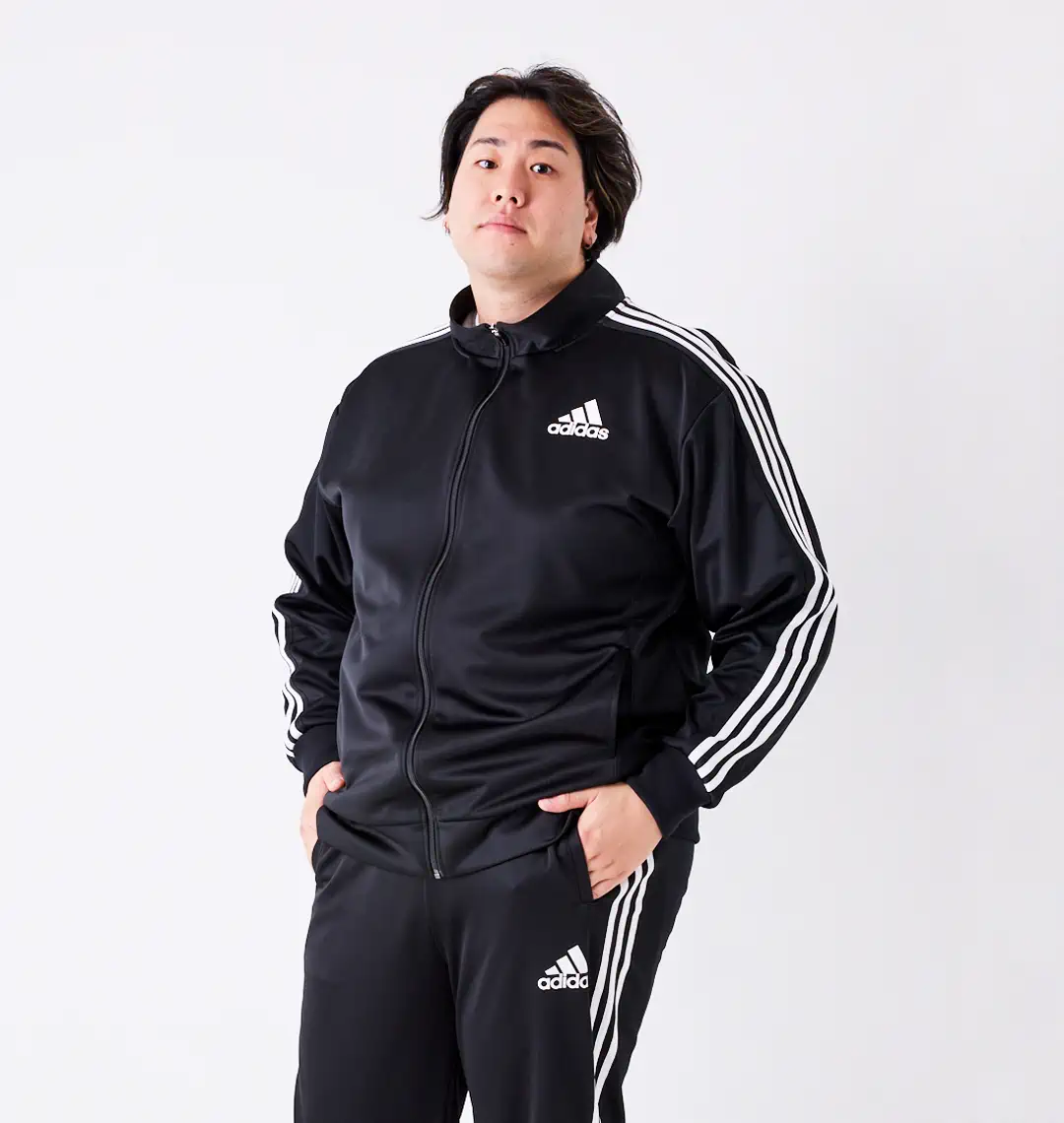 大きいサイズ ウォームアップジャケット | adidas (アディダス