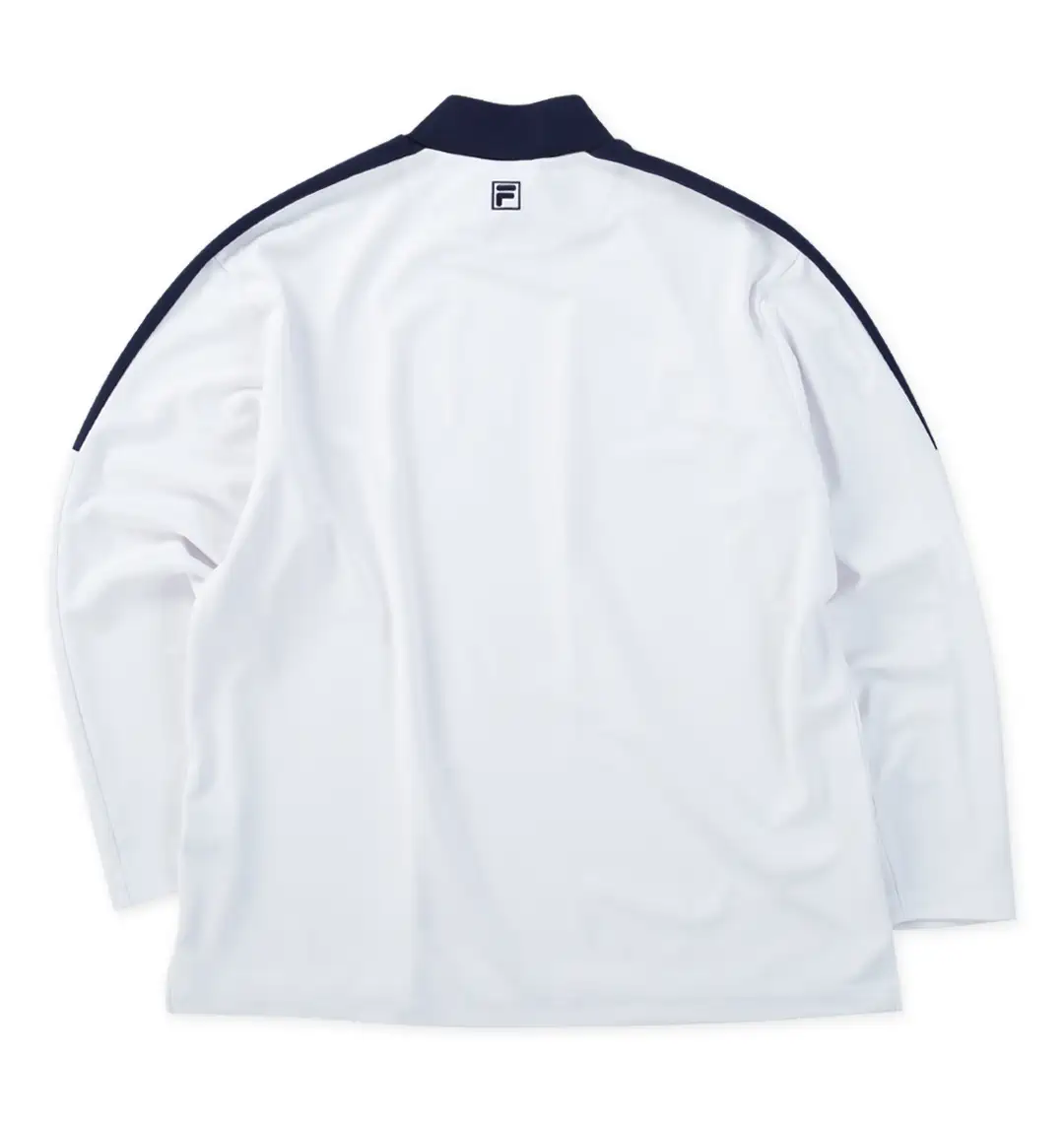 大きいサイズ 鹿の子調ストレッチモックネック長袖シャツ | FILA GOLF