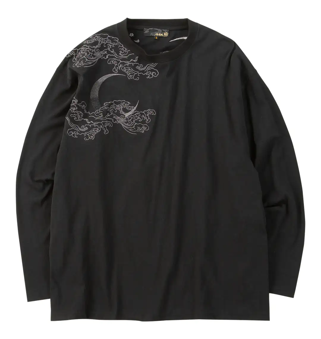 大きいサイズ 龍逆鱗長袖Tシャツ | 絡繰魂 (カラクリタマシイ 大きいサイズ 龍逆鱗長袖Tシャツ | 絡繰魂 (カラクリタマシイ
