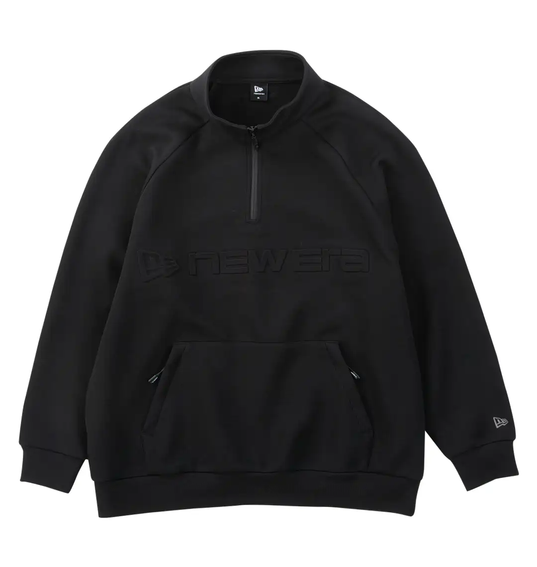 大きいサイズ テックスウェットハーフジッププルオーバー | NEW ERA