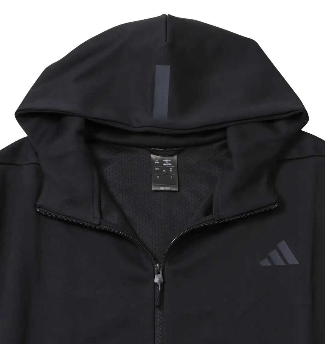 大きいサイズ ZNEフルジップフーディ | adidas (アディダス) | 大きい