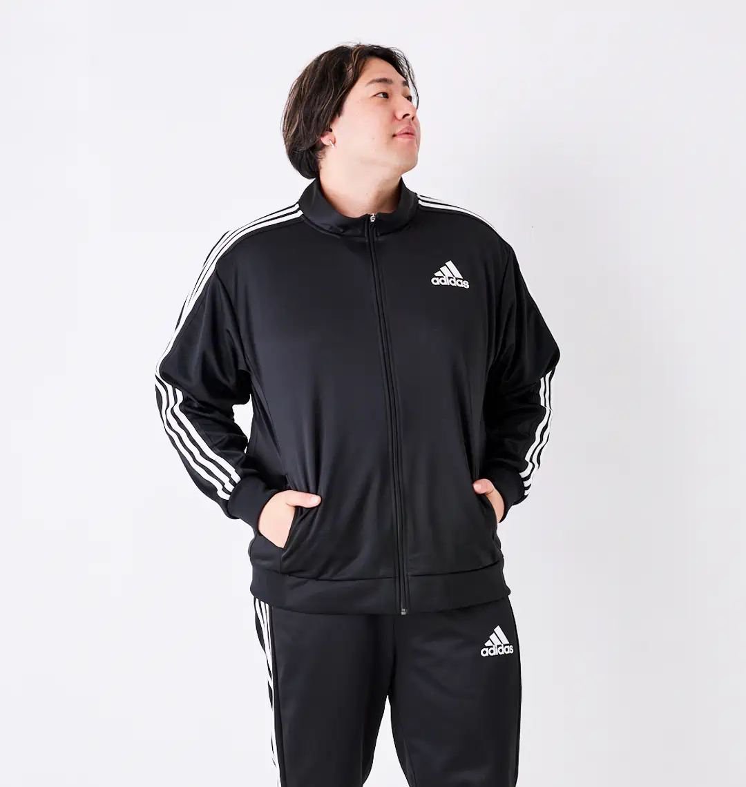 大きいサイズ ウォームアップジャケット | adidas (アディダス