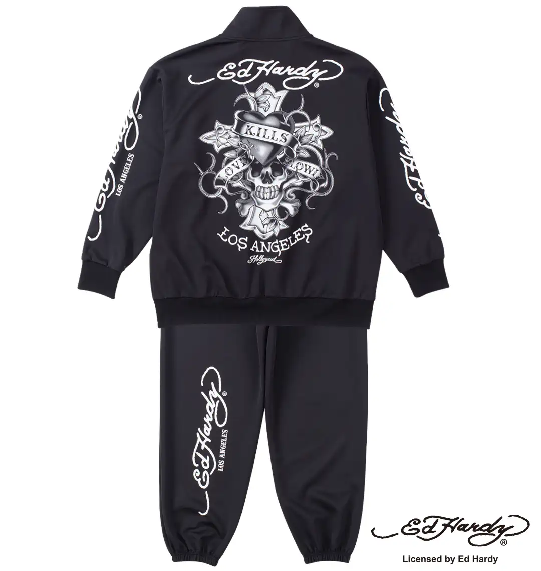大きいサイズ ジャージセット | Ed Hardy (エドハーディ) | 大きい