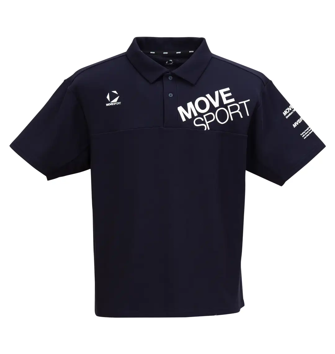大きいサイズ 半袖ポロシャツ | MOVESPORT (ムーブスポーツ) | 大きい