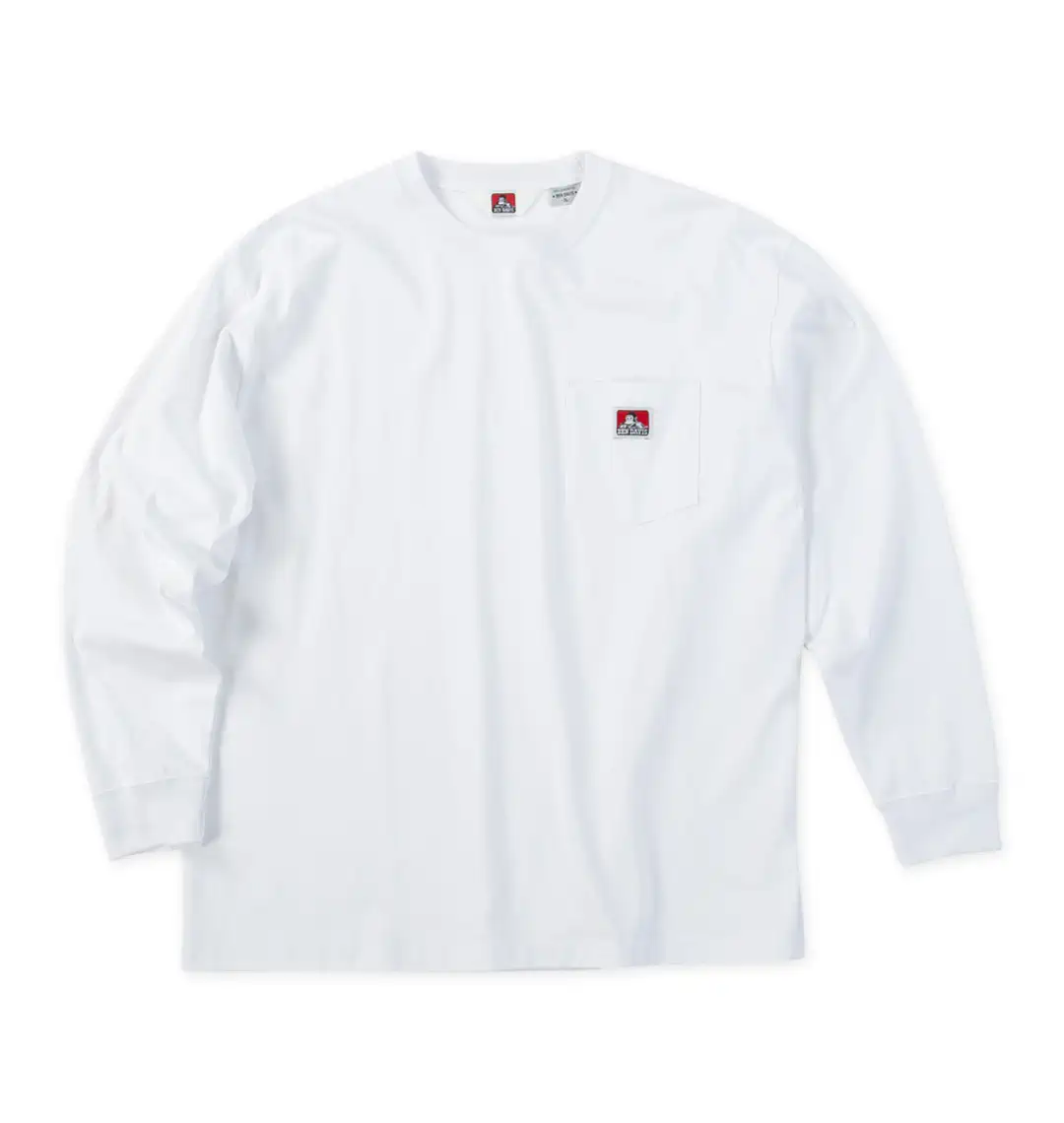 大きいサイズ ピスポケット付長袖Tシャツ | BEN DAVIS (ベン デイビス
