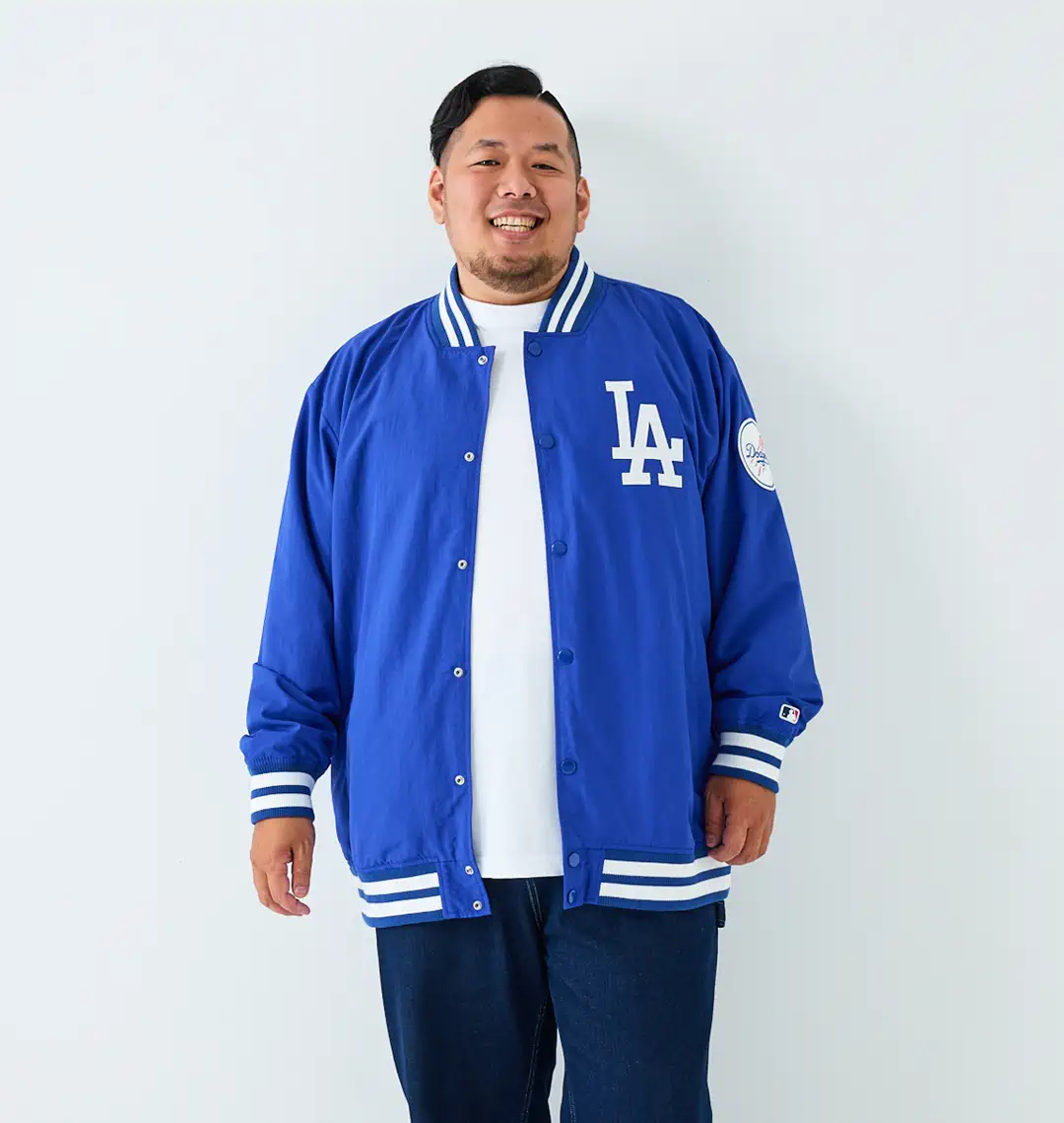 大きいサイズ MLBナイロンスタジアムジャケット | Fanatics (ファナ