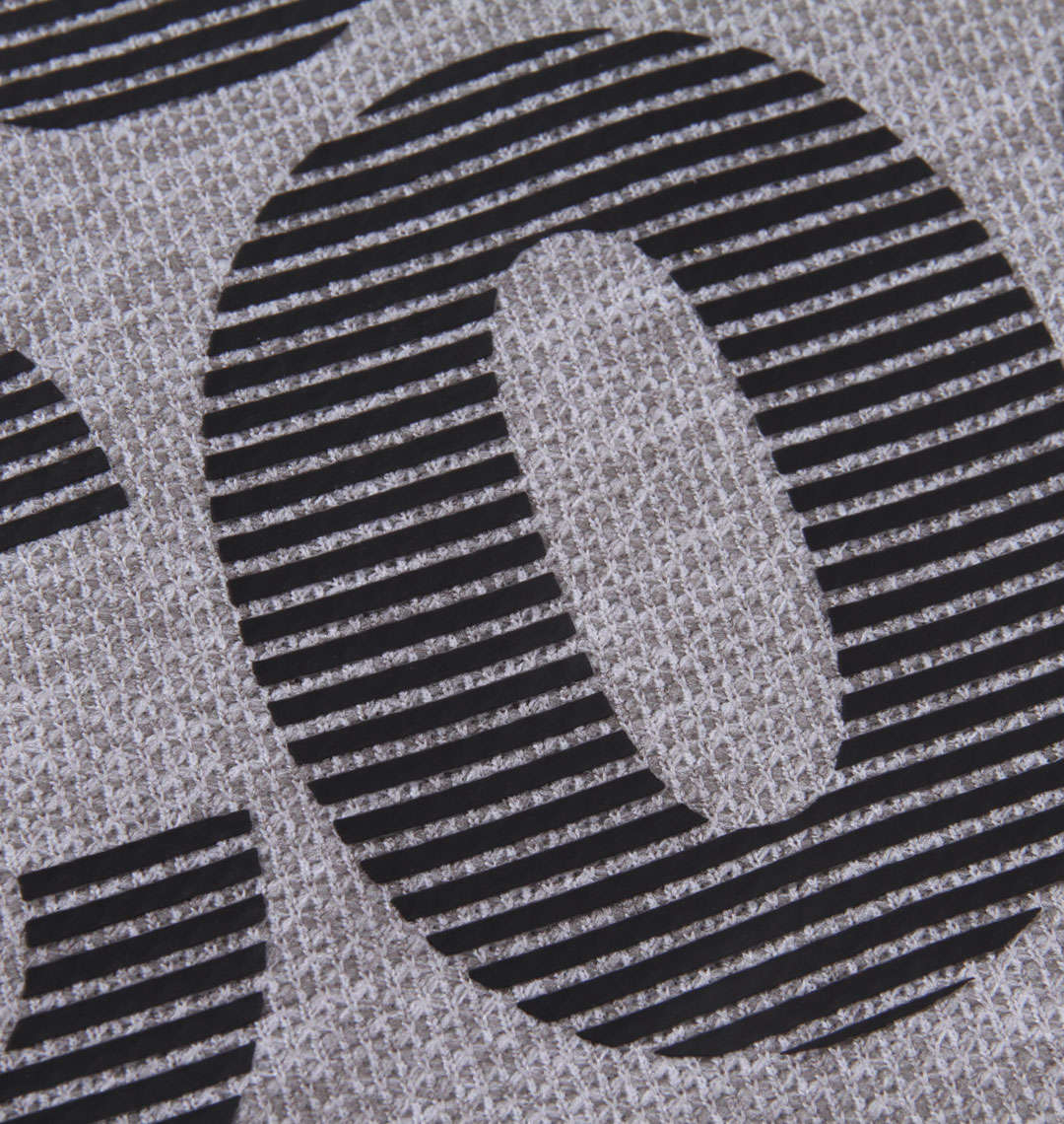 大きいサイズ メンズ LE COQ SPORTIF (ルコックスポルティフ) 3Dメッシュ鹿の子半袖ポロシャツ
                        プリント拡大