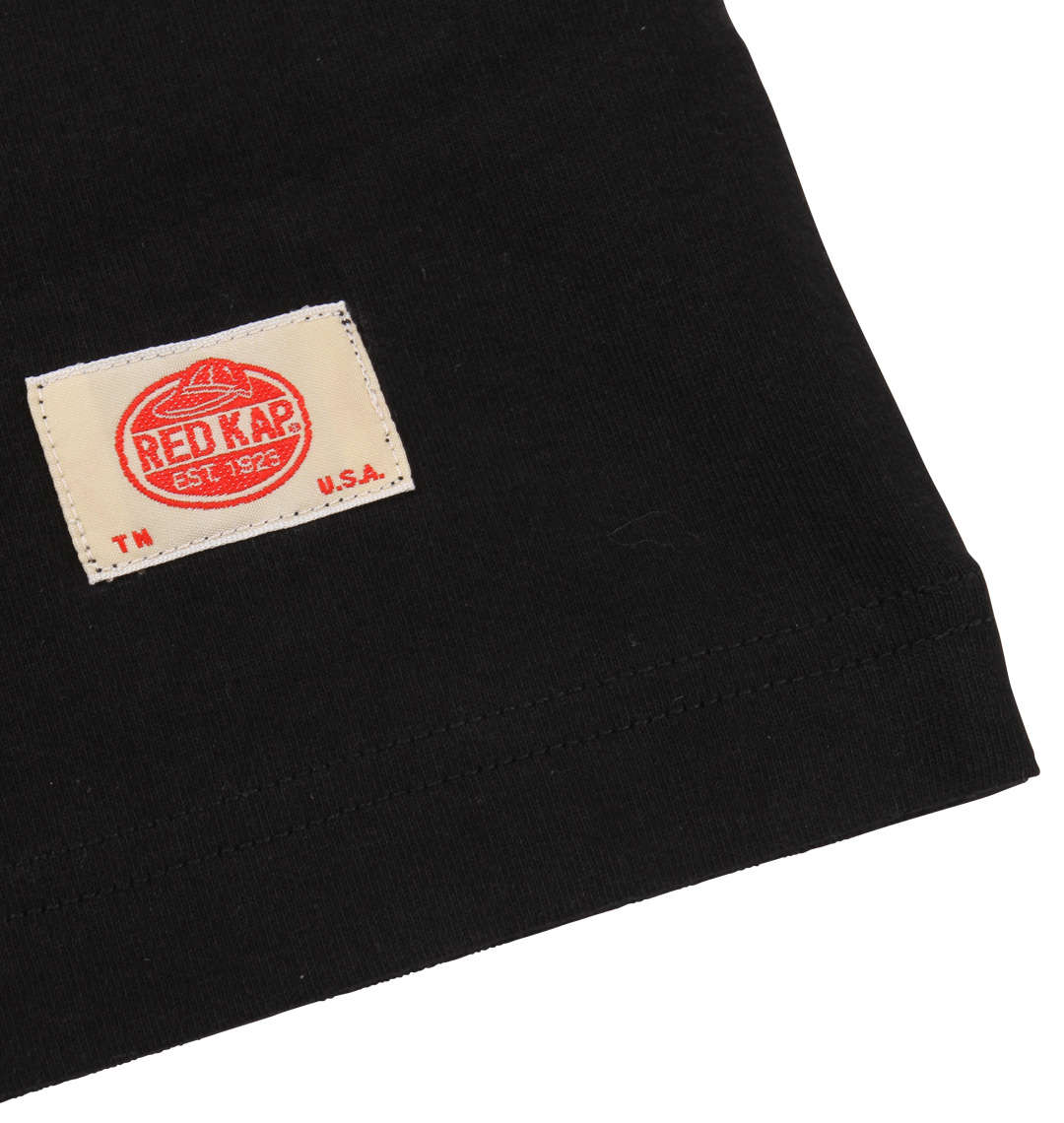 大きいサイズ メンズ RED KAP (レッドキャップ) 半袖Tシャツ
                        左裾ロゴネーム