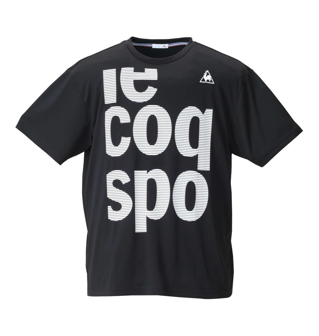 大きいサイズ メンズ LE COQ SPORTIF (ルコックスポルティフ) ソフトダブルメッシュ半袖Tシャツ 