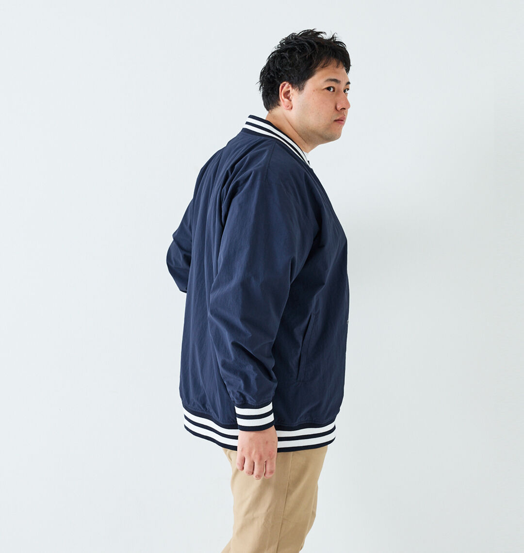 大きいサイズ メンズ Fanatics (ファナティクス) MLBナイロンスタジアムジャケット