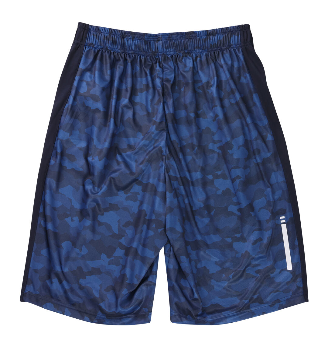 大きいサイズ メンズ Phiten (ファイテン) DRY総柄ハーフパンツ バックスタイル