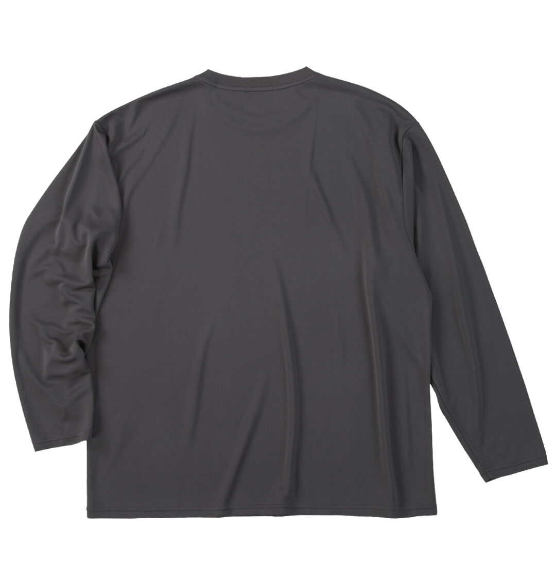 大きいサイズ メンズ LE COQ SPORTIF (ルコックスポルティフ) 長袖Tシャツ バックスタイル