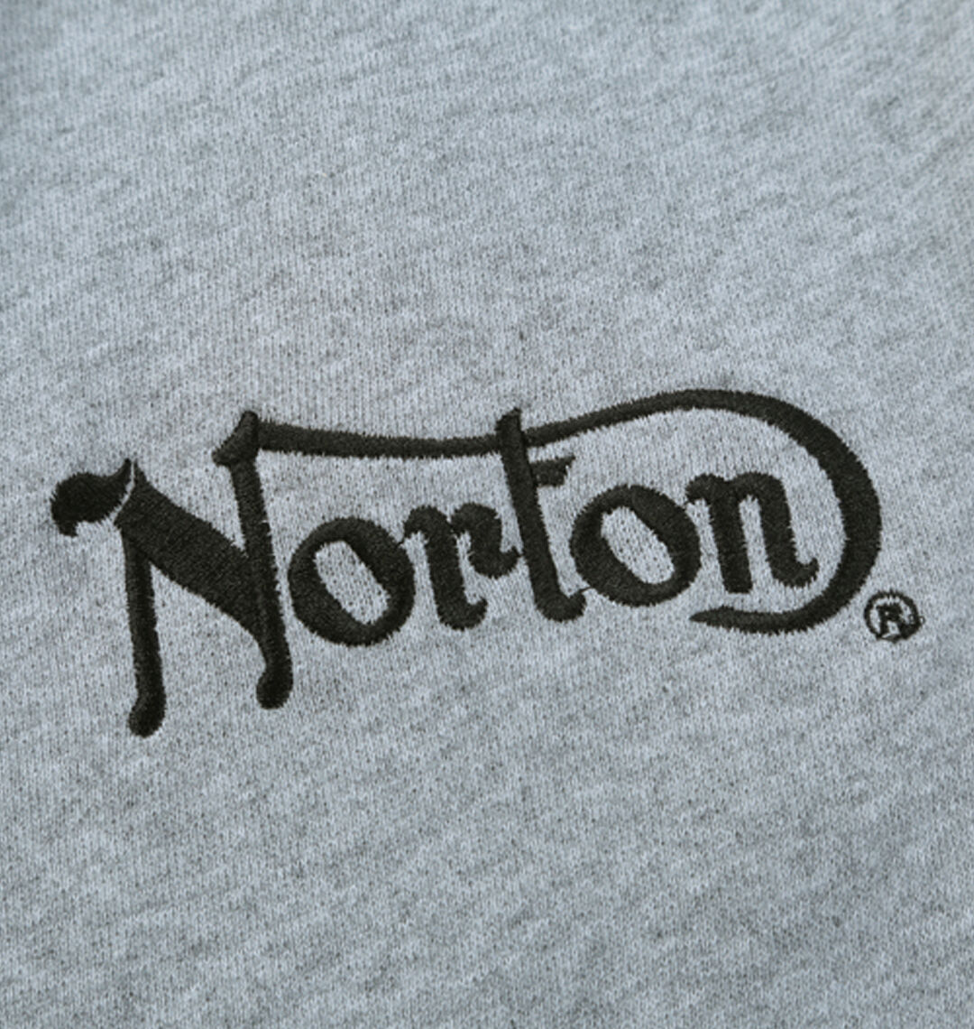 大きいサイズ メンズ Norton (ノートン) 裏毛スウェットパンツ 刺繍