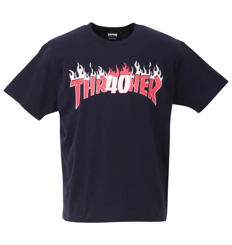 半袖tシャツ Thrasher スラッシャー 大きいサイズのメンズ服通販 ミッド インターナショナル 商品番号1278 1503
