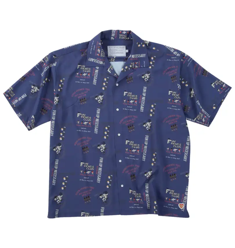 半袖シャツ モデムデザイン シャツ Tシャツ FUN for MODEM Design Beer Gyoza S S TEE ビール 餃子 刺繍 フ