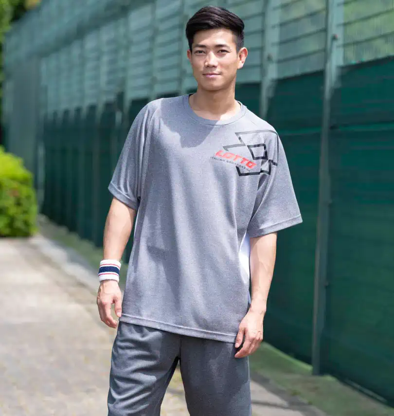 大きいサイズ Dryメッシュ杢半袖tシャツ Lotto ロット 大きいサイズのメンズ服通販ミッド 1278 1541