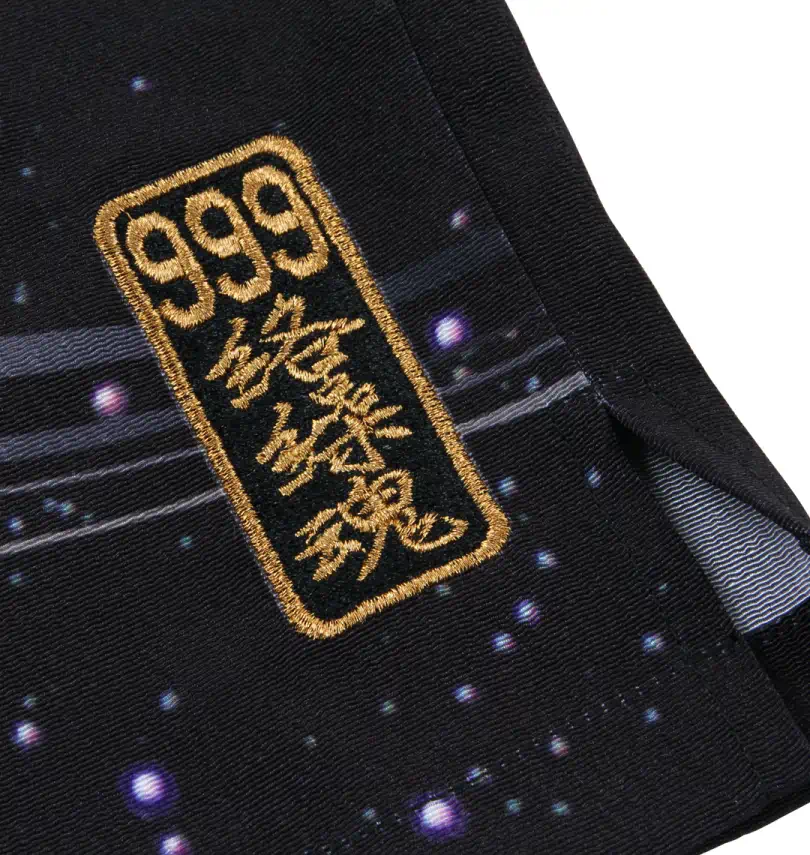 大きいサイズ メーテル長袖オープンシャツ | 絡繰魂×銀河鉄道999 