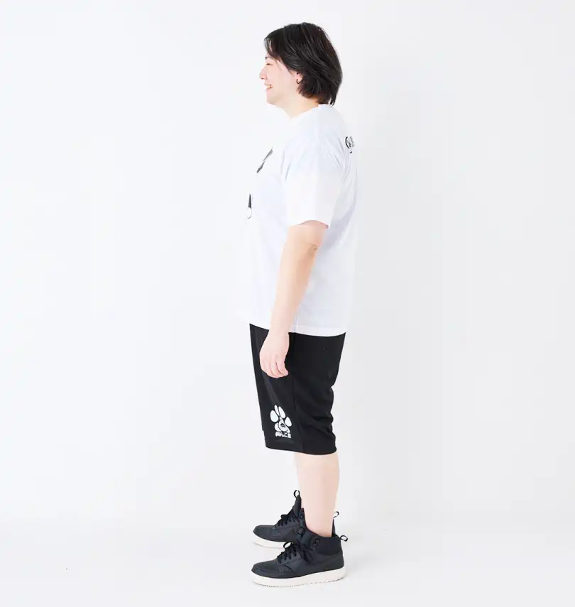 大きいサイズ 盆栽半袖Tシャツ+ハーフパンツ | 黒柴印和んこ堂 (クロシ