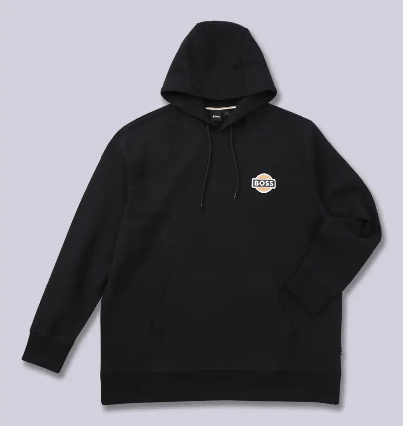 【美品】BOSS ボス　ロゴパーカー　メンズ服　L 大きいサイズ プルパーカー | BOSS (ボス) | 大きいサイズのメンズ服
