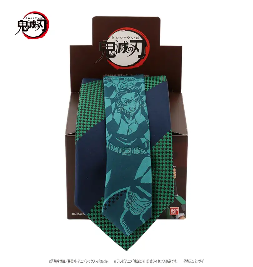 大きいサイズ 鬼滅の刃 ネクタイ【竈門炭治郎】 | 鬼滅の刃