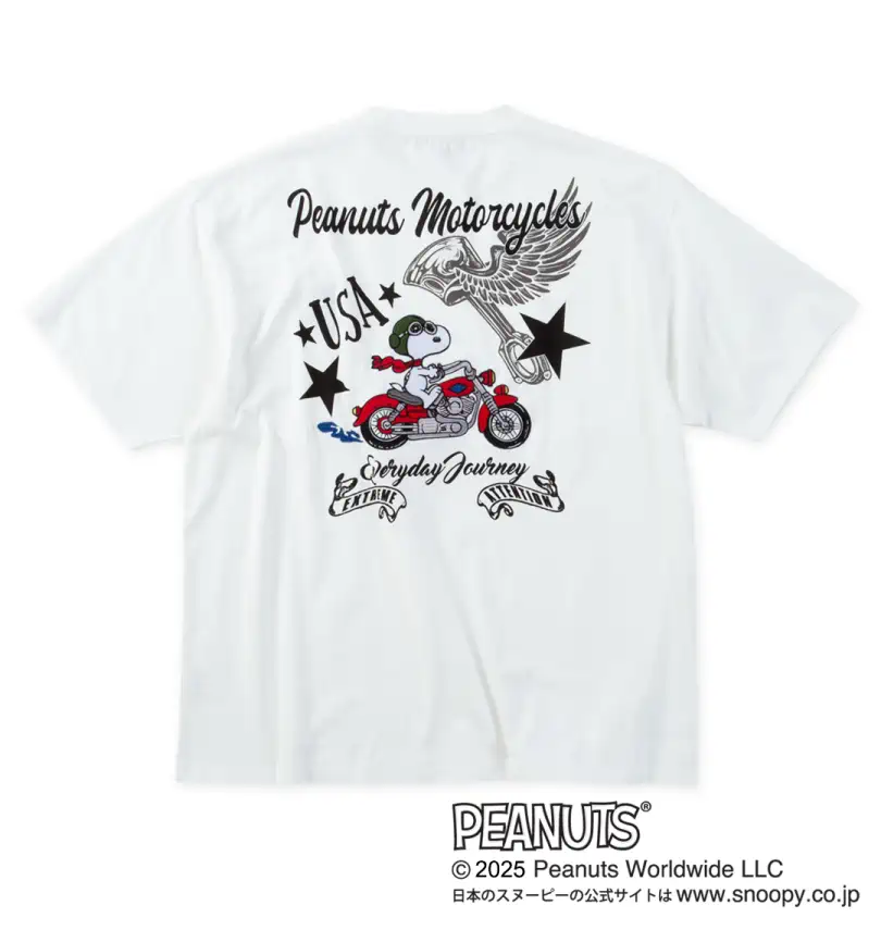 売れ済店舗 FLAGSTAFF × PEANUTS スヌーピーコラボ スタジャン5L 
