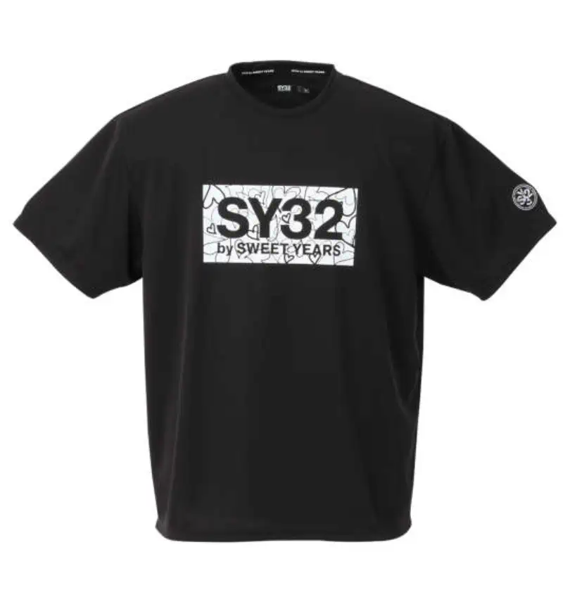 大きいサイズ ボックスロゴ半袖Tシャツ | SY32 by SWEET YEARS