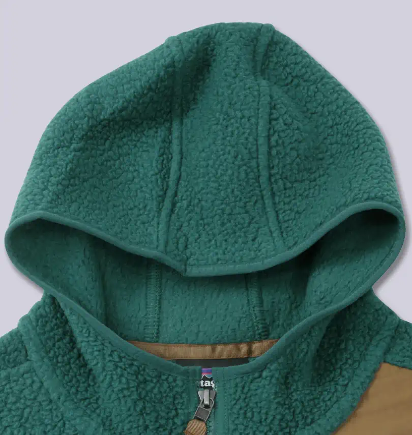 大きいサイズ ハーフジップフリースパーカー | PATAGONIA (パタゴニア